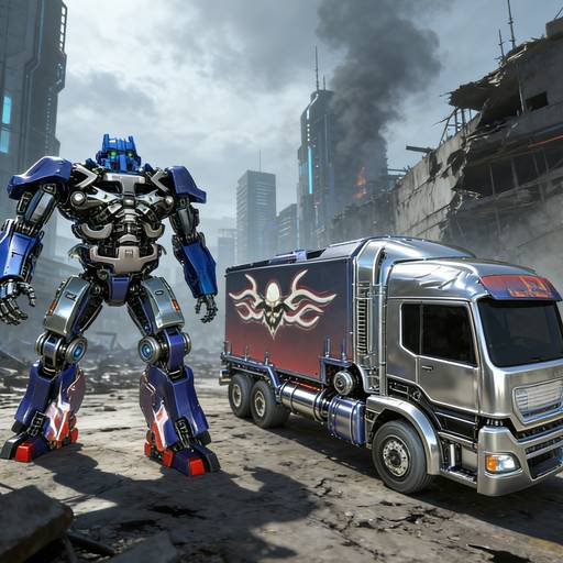 重型卡车机器人英雄