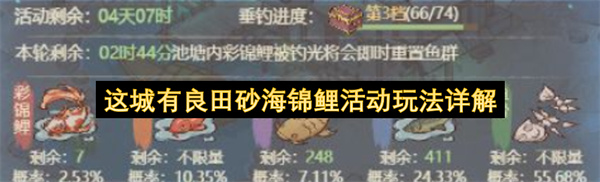 这城有良田砂海锦鲤活动玩法详解