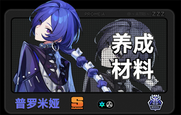 绝区零普罗米亚养成材料介绍一览