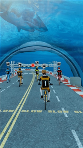 水下自行车竞赛