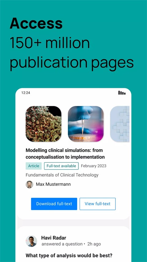 Researchgate安卓版截图3