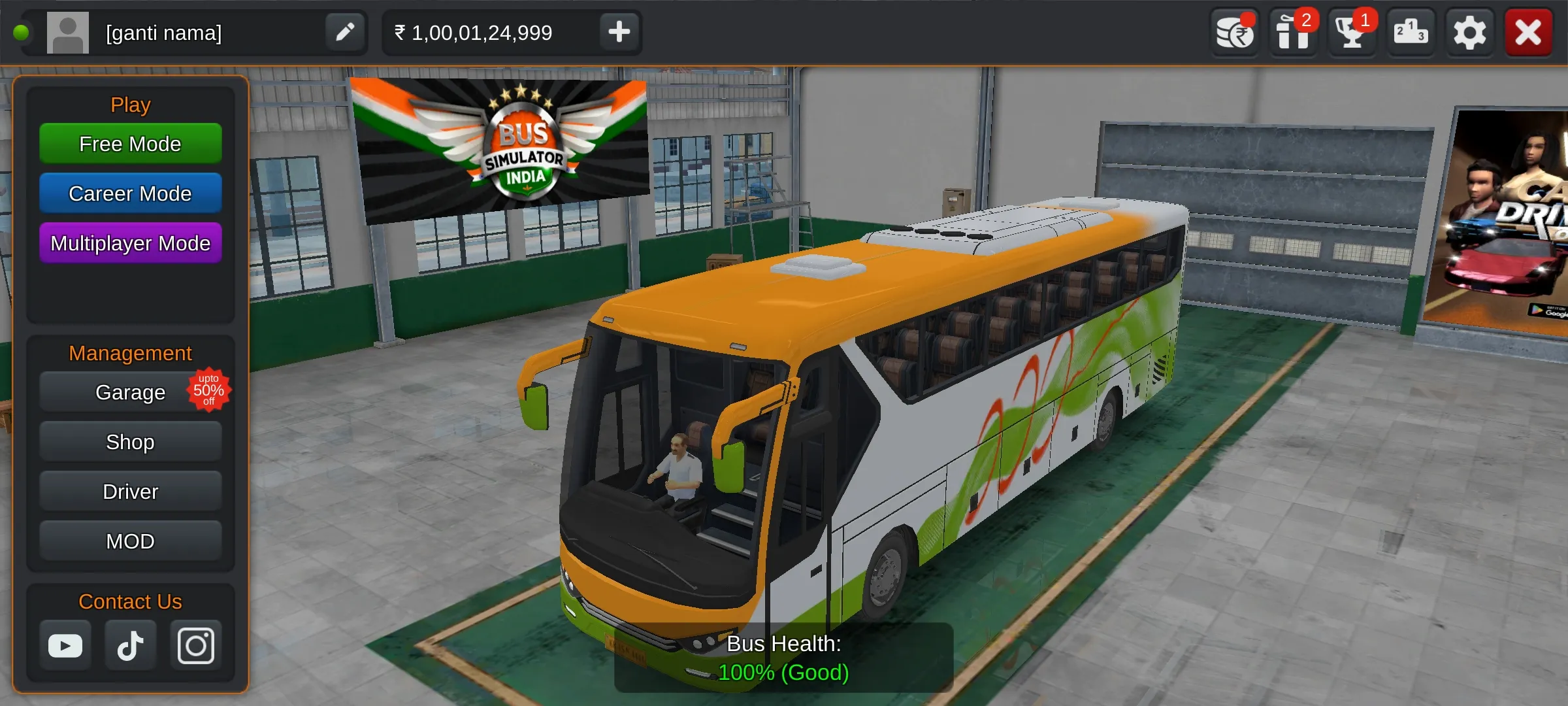 印度巴士模拟器截图2