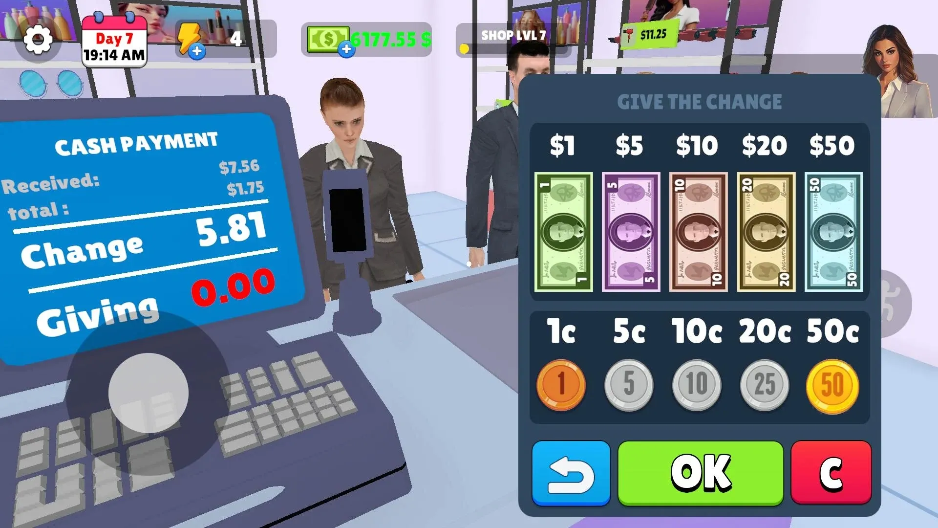 化妆品店模拟器截图1