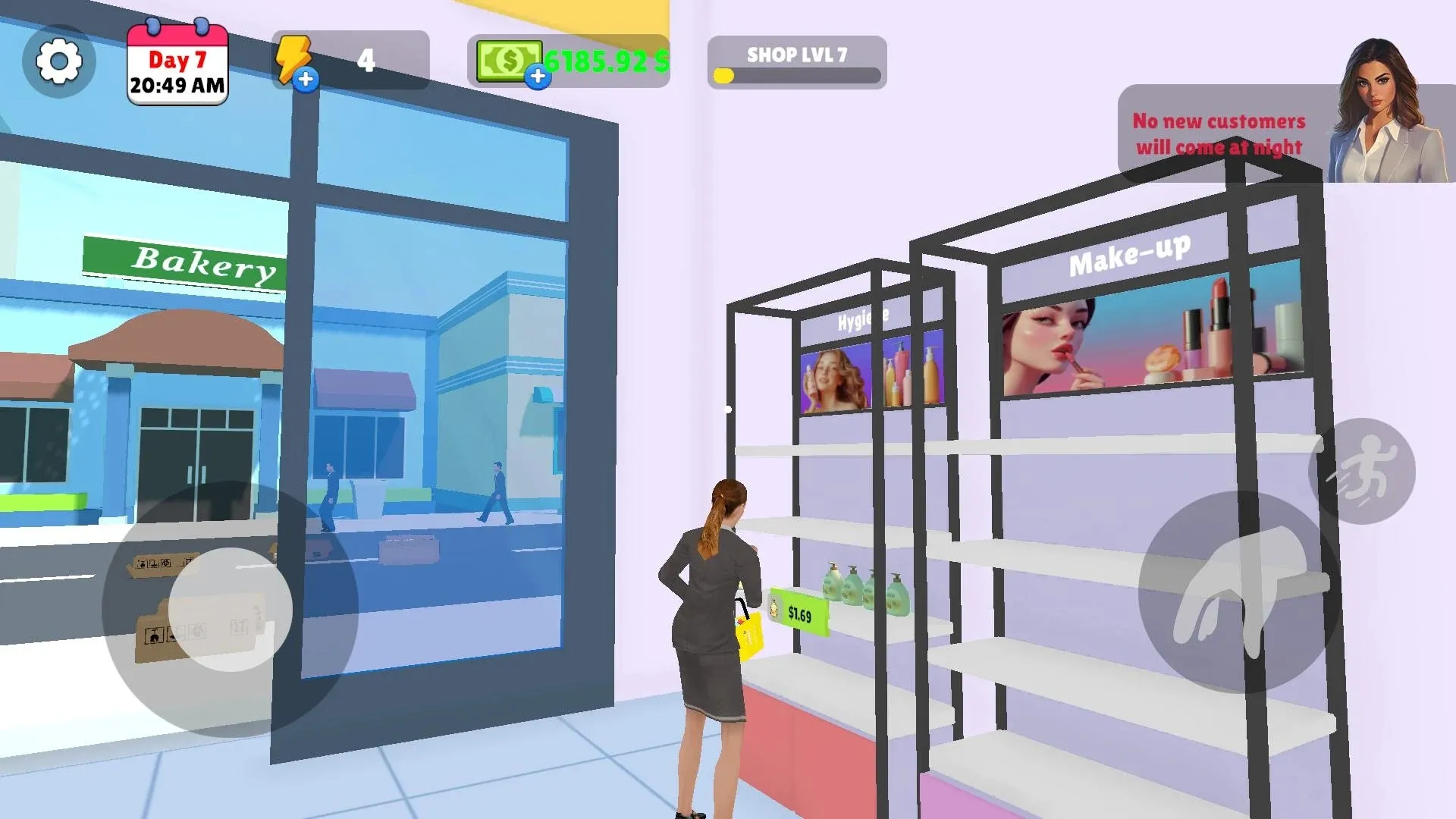 化妆品店模拟器截图3