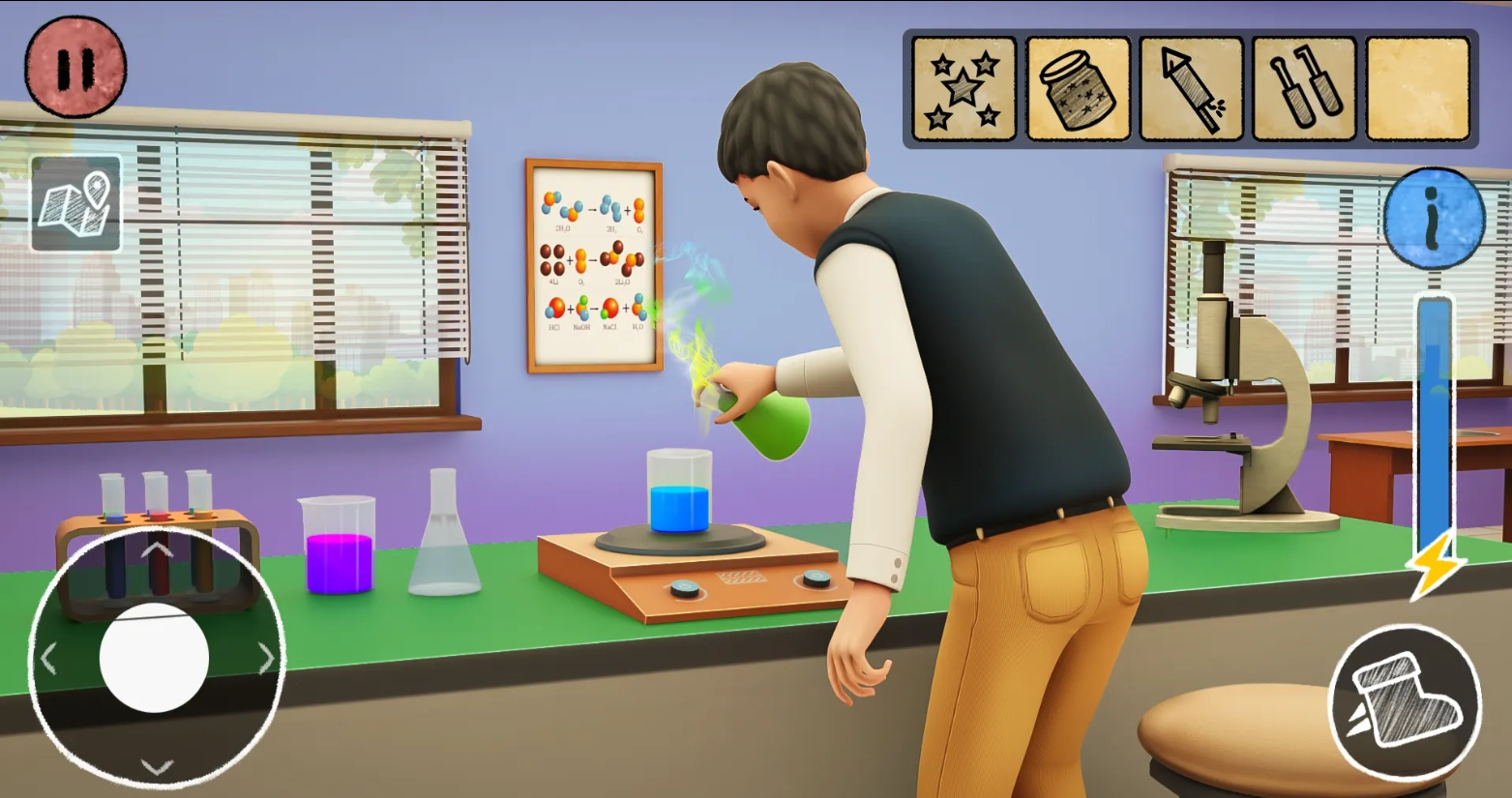 虚拟高中模拟器