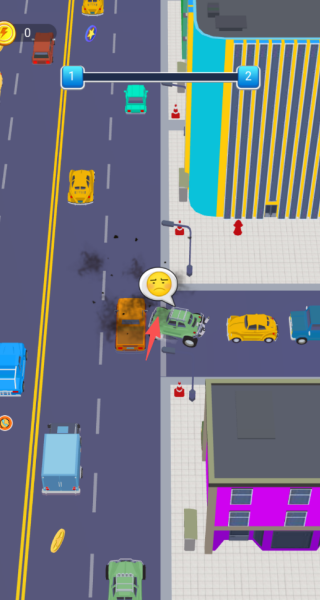 赛车风暴卡通驾