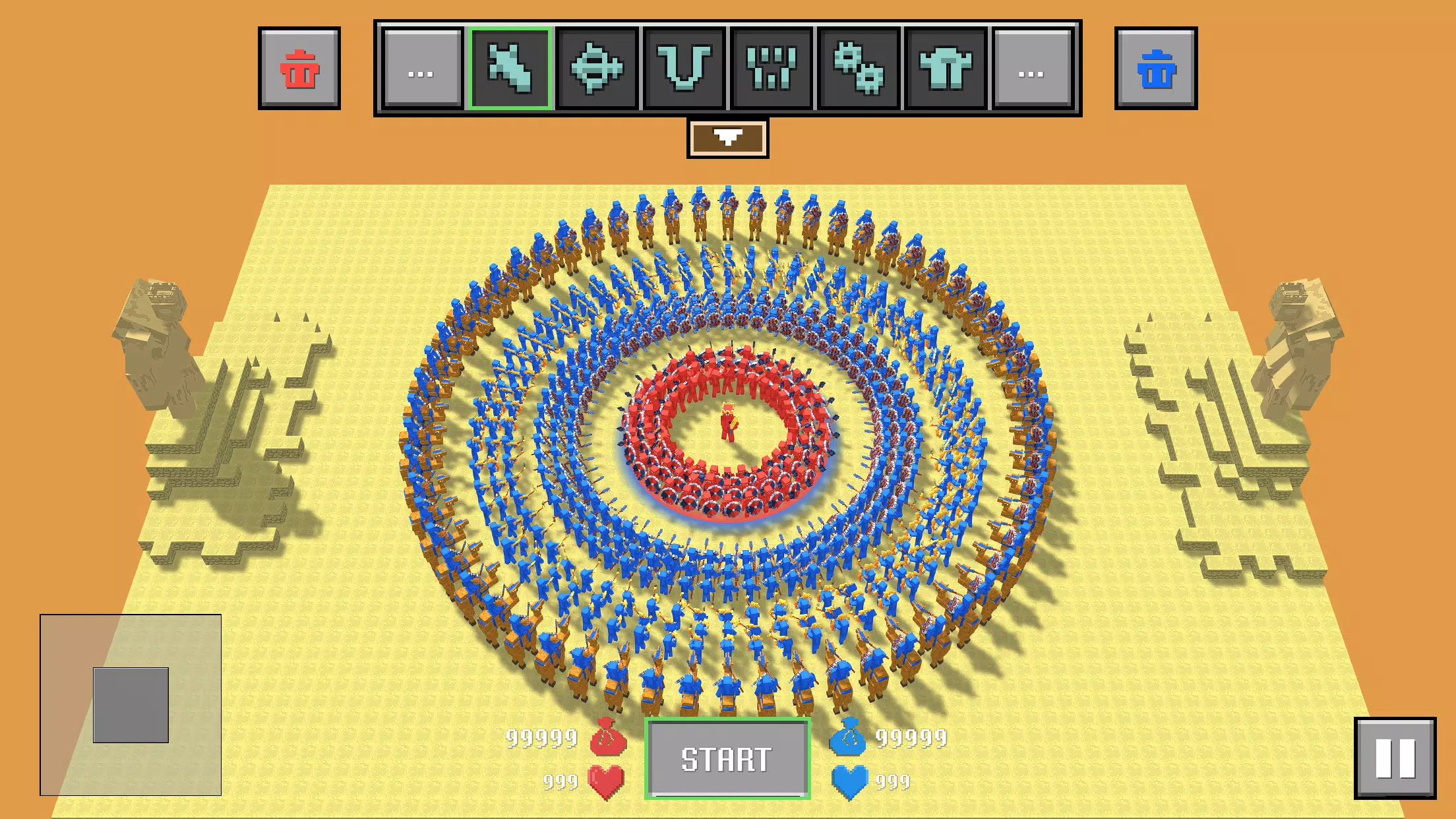 布娃娃战争模拟器