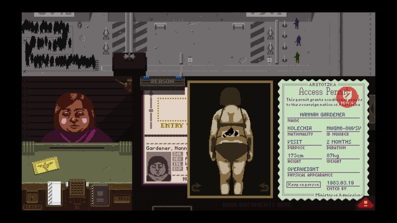 请出示文件(PapersPlease)
