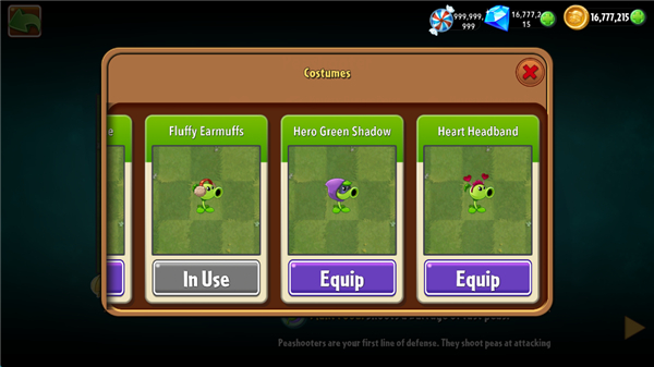 植物大战僵尸2(PVZ2)全5阶植物无限钻石