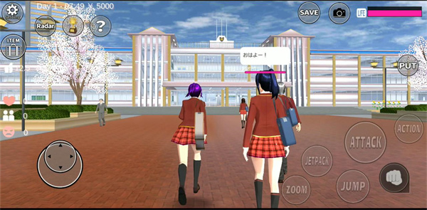樱花校园模拟器免费解锁衣服(SAKURA SchoolSimulator)