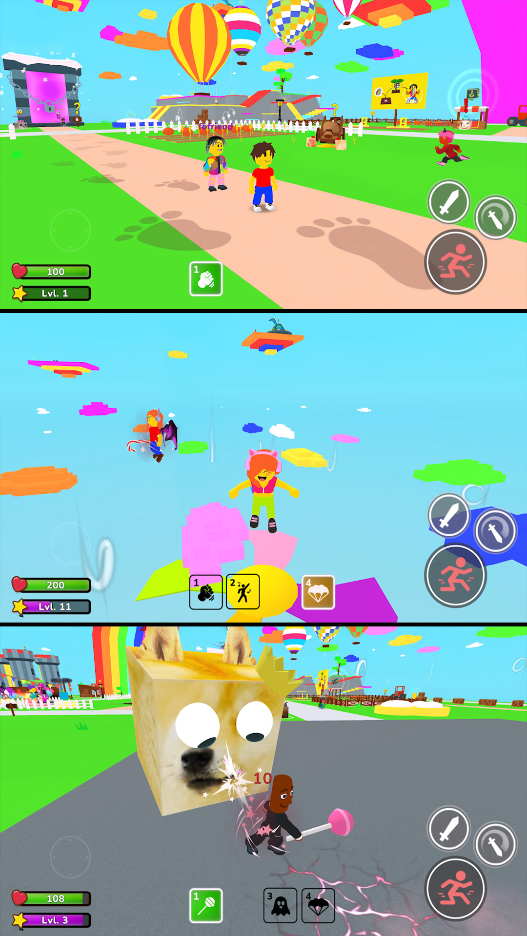 水果方块障碍赛