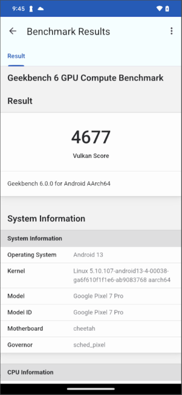 Geekbench 6截图2